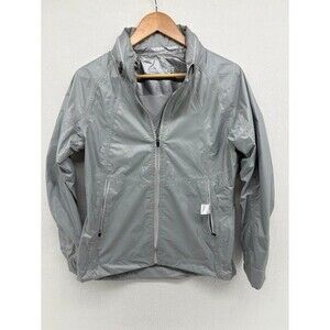 Avalanche Women's‎ Size Medium Silver Rain Jacket with Hood